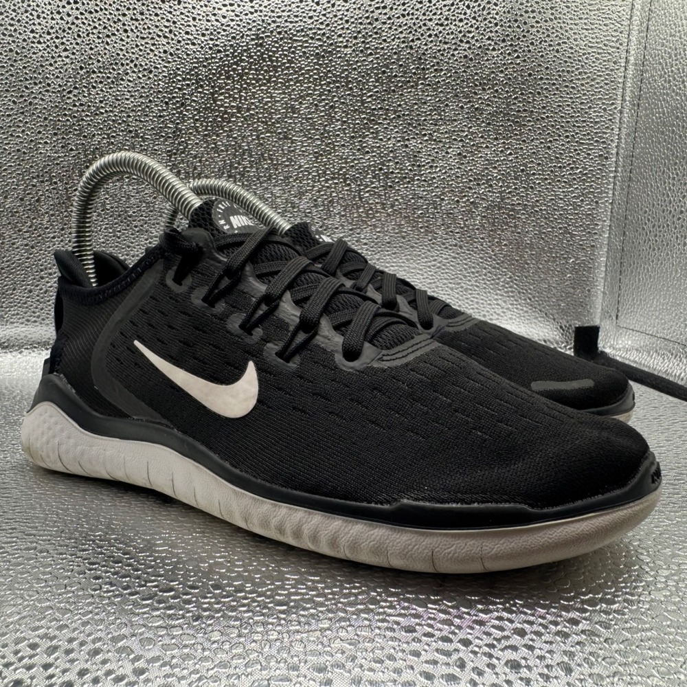 Size 5.5 Nike Free RN 2018 Running Shoes Womens Black Good 942837-001 Sneakers